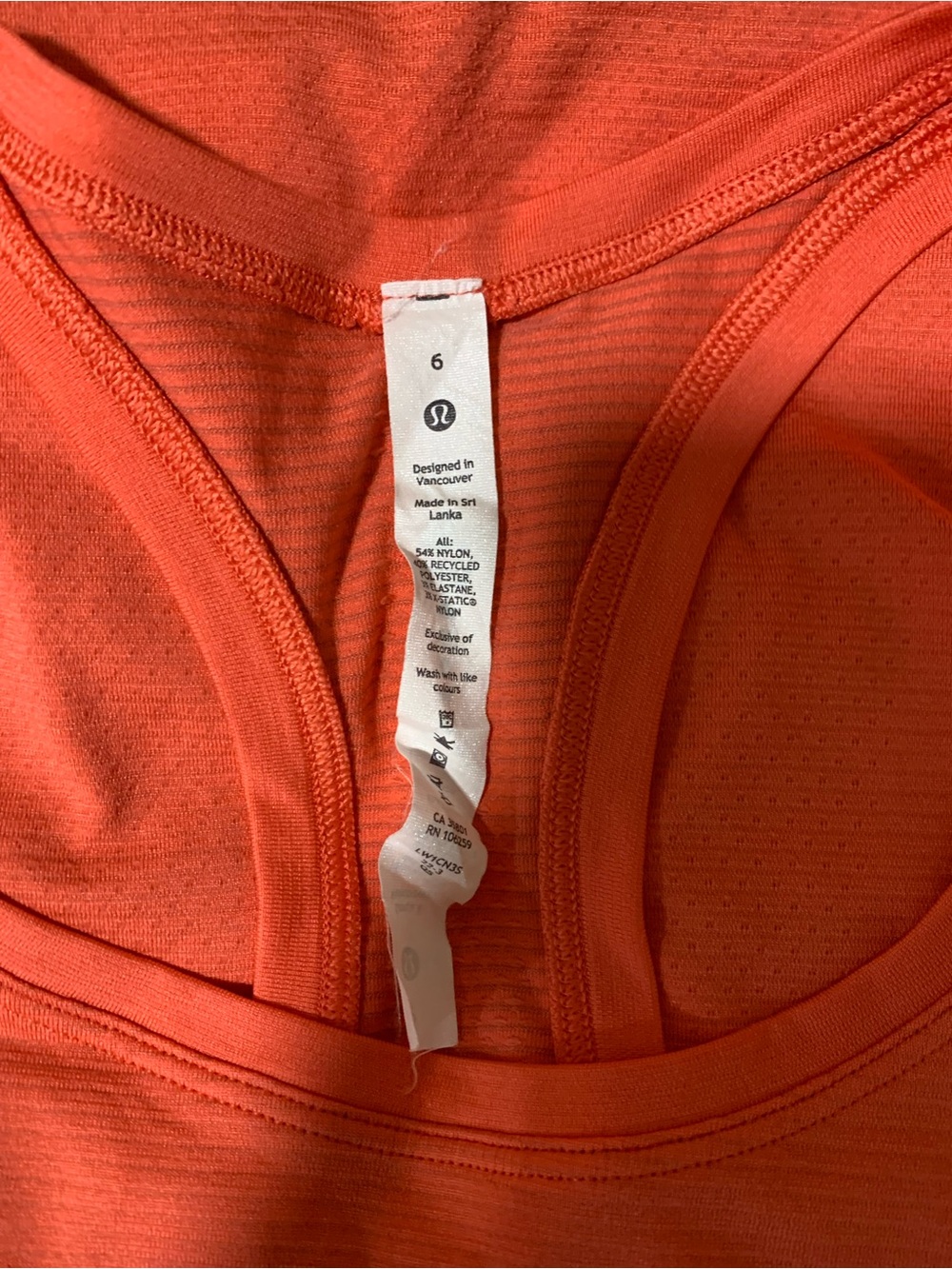 Lululemon Tank Top - Picture 3 of 3